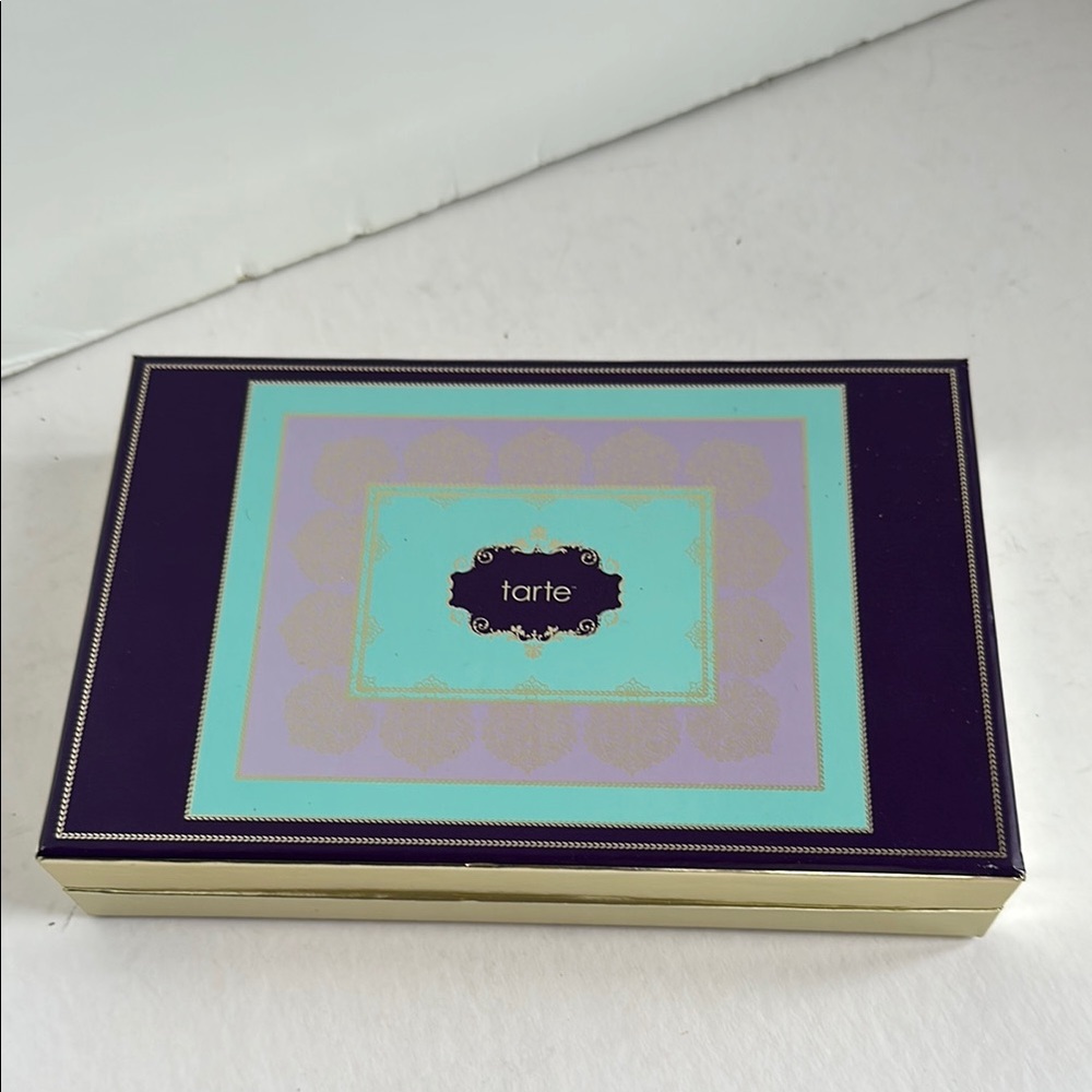 Tarte Palette with Purple and Aqua Design